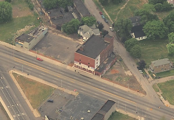 Strand Theatre - Aerial Birds Eye